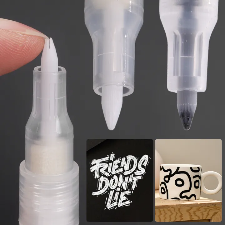 2/4Pcs%200.7MM%20Marker%20Set%20Tip%20for%20Rock/Wood/Glass/Ceramic/Graffiti%20DIY%20School%20Supplies%20-%20Image%202