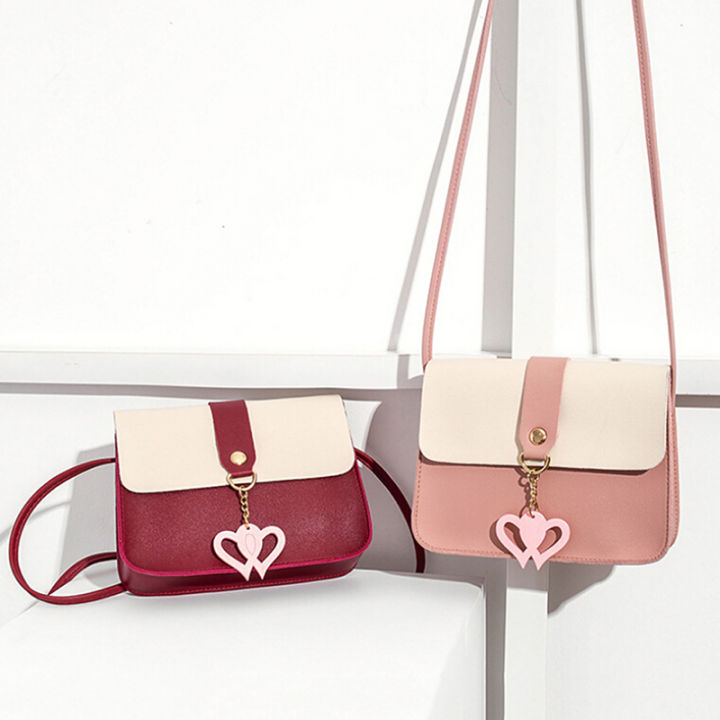 Korean%20Fashion%20Women's%20Cute%20Heart%20Sling%20Bag%20-%20Image%202