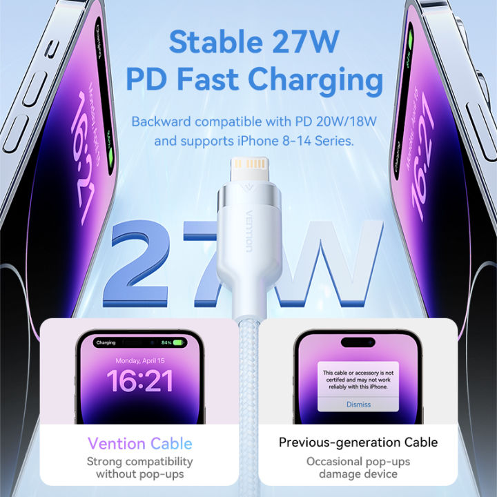 Vention%20PD%2027W%20Lightning%20Cable%20for%20iPhone%20USB%20C%20to%20Lightning%20Fast%20Charging%20Date%20Sync%20Cable%20for%20iPhone%2014%20Pro%20Max%2013%2012%20pro%20max%20iPad%20USB-C%20to%20iPhone%20Lightning%20Cable%20-%20Image%204