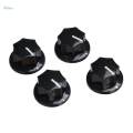 4xEffect Pedal Knob Cap Cover Protection for Guitar Tone Volume Control Parts.