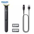 Philips QP1424/10 OneBlade, Hybrid Trimmer and Shaver For Men. 