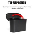Mini Trash Bin Auto Dust Organizer Car Interior Rubbish Bag Garbage Container Storage Box Bucket Hanging Small Car Accessories. 