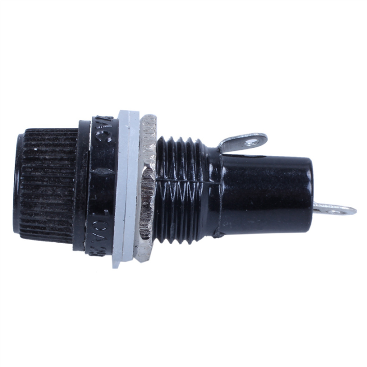 3pcs 12mm Thread with Welding Panel Mount Fuses Holder Socket for Fuses 5x20mm