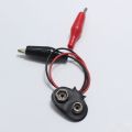 9v Battery Snap with Alligator Clips. 