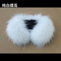 Qearlstar Women Faux Fur collar Scarf 55*15cm Luxury Soft Coats Hood Fur Decor Men Kids Fur Collar Wraps YC3. 
