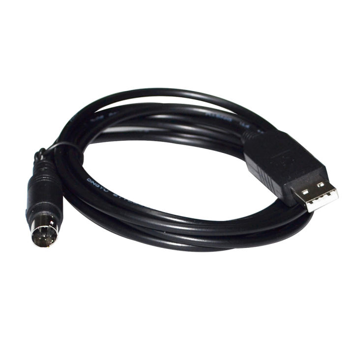 INDUSTRIAL FTDI FT232RL USB TO MINI DIN 4 PIN MD4 ADAPTER RS232 SERIAL COMMUNICATION CABLE FOR TAKAHASHI TEMMA CONNECTION TO PC