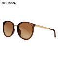OQ BOGA 4 Styles Fashion Unisex Outdoor Anti-UV Sunglasses UV400 Men Women Driving Eye Protection Metal Oval Frame Sun Glasses. 