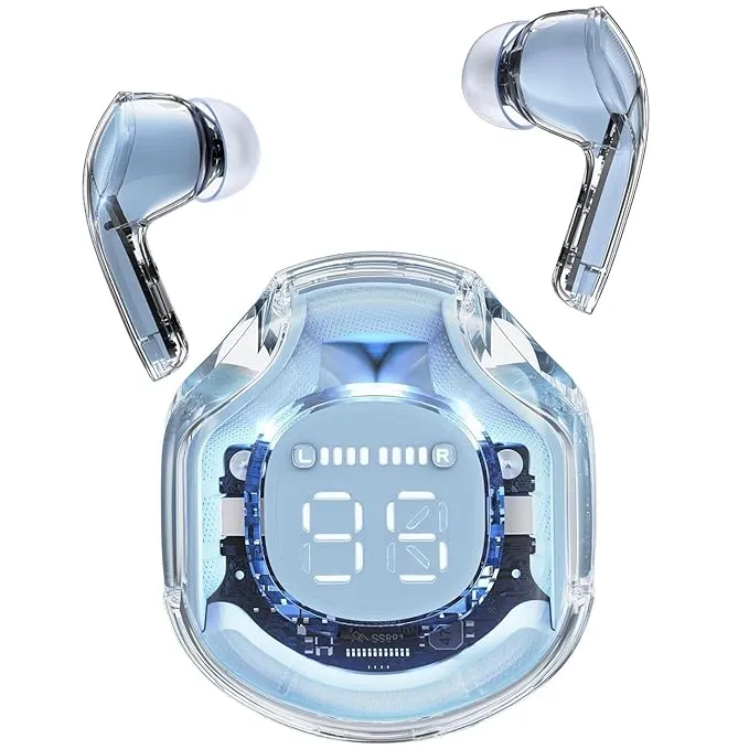 Ultrapods%20Pro%20True%20Wireless%20Earbuds%20with%20Display%20Transparent%20Design,%20Bluetooth%205.3%20Water%20Proof%20-Blue%20Colour%20-%20Image%202