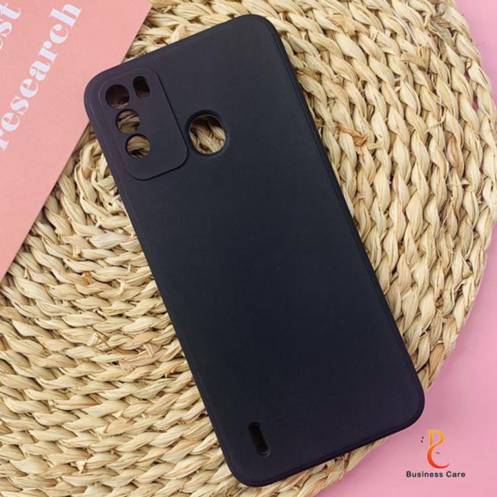 For iTel Vision 1 PRO / iTel S16 Heavy Strong Liquid Silicone Soft Gel Rubber Shockproof Cover Case For itel vision 1 pro Back Cover