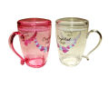 Crystal Plastic Coffee and Tea Mug - Multicolor. 