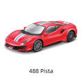 Bburago 1:43 Ferrari 488 F40 599 250 458 F12 Portofino 812 Roma SP1 SF90 F8 246 Enzo Static Simulation Diecast Alloy Model Car.