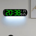 GC Digital Wall Clock With Large Display Lights Wall Clock. 