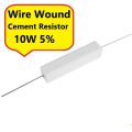 2Pcs- 10Watt Wirewound 10W 10 Ohm Ceramic Cement Wirewound Resistors 10 Ohm 10 Watt Wire Wound Axial Lead Fixed Cement Resistor 5% Tolerance Electronics Circuitry & Parts. 