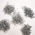 100pcs/lot Straight Curved Cirvular Captive Bead Ring Labret Barbell Nose Eyebrow Lip Ear Studs Stainless Steel Body Jewelry. 