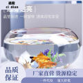 Fish Bottle Transparent round Cylinder round Cylinder Ecological Creative Glass Fish Tank Large Turtle Tank Hydroponic Cylinder Vase Amazon.