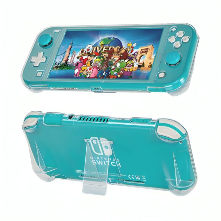 Nintendo Switch Lite Transparent Case Hard Protective Cover Anti-Scratch Crystal Shell Compatible Nintendo Switch Lite Game Console Accessories