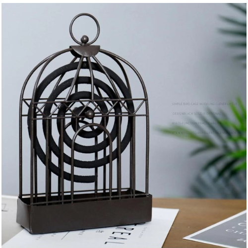 Creative Bird Cage Mosquito Coil Holder Household Mosquito Stand
