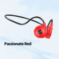New M1 Bluetooth earphones with bone conduction on the band label, running ear hanging sports, true stereo business.