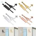 Male Female Toilet Sign Toilet Door Sign Washroom Adhesive Durable Bathroom Door Signage Decor Restroom Signage for Office Decor.