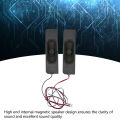 2Pcs/Set Single Cavity Mini Speaker 8 Ohm 10W Full Frequency Cavity Advertising Machine Small Speaker for Electronic Projects. 