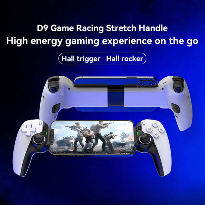 PCroid i for Android wheel/6-axis gyro gamepad with vortex controller RD9 telescopic game GB light mobile phone gyro/vibration adaptable OS PS3 PS4 Switch