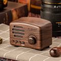 Retro bluetooth small speaker computer new mini creative gift novelty portable radio card mobile phone small speaker. 