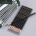 8 Pcs Faber-Castell Graphite Pitt Matt Pencil Set HB, 2B, 4B, 6B, 8B, 10B, 12B, 14B Sketching Drawing Artists’ Quality Amour zii. 