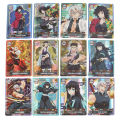 【In-Stock】 50PCS Demon Slayer Cards Version SSR Card Ultra Rare Card Tanjirou Kamado Nezuko Character Collection Card. 