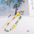 Alien Beautiful Flowers Star Beads Phone Chain Lanyard for Women Acrylic Pearl Clay Phone Case Strap Charm Jewelry Accessories. 