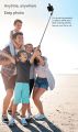 Q07 (100cm) Bluetooth Integrated Selfie Stick with Light and Bluetooth Remote Control.