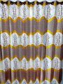 Curtain Porda Synthetic curtains Indian porda window protector 45*80 inch White and cream art 4 kuchi curtain. 