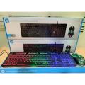 Gaming RGB Keyboard and Mouse Combo with Bangla keypads low price. 