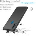 Itel A48 Silicone Soft Gel Rubber Slim Liquid Cover Shockproof Protective Anti-Scratch Phone Case.