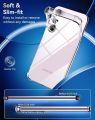 Samsung Galaxy S24  Transparent Soft & Flexible TPU With Bumper Mobile Cover. 