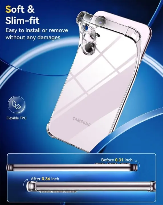 Samsung%20Galaxy%20S24%20%20Transparent%20Soft%20&%20Flexible%20TPU%20With%20Bumper%20Mobile%20Cover%20-%20Image%206