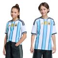 Argentina FIFA World Cup 2026 Official Premium Quality Home kits For Kids Jersey (Full Set). 