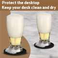 10 Pack Coasters for Drinks Silicone Coaster with Holder. 