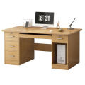 Modern Office Boss Table, Workstation Computer Table with 4 drawer and  sliding keyboard tray CPU Unit, Office  Writing Desk Employees Table., Multipurpose use Home  Office Furniture Desk 30/48. 