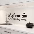 Kitchen Wall Sticker Restaurant Kitchen Cooktop Background Home Decoration Wallpaper Creative Pattern Stickers. 