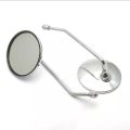 Good Looking CD-80 Looking glass for motorcycle 2 Pcs, Small Nut - silver colour Gives your Bike a Classic Look. 