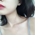 Each piece has 32 facets of the handmade piece, each with a sunshine 14K gold-injected crystal choker collar with an extremely thin necklace. 