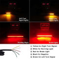 Graceful 2 pcs Motorcycle LED Tail Lights License Brake Turn Signal For Bobber Cafe Racer. 