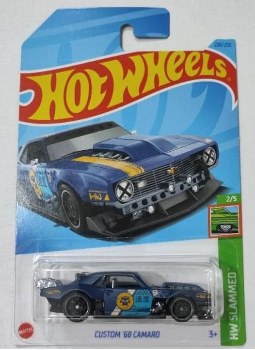 Hot%20Wheels%202023%20Release%20(Mainline)%20Custom%20'68%20Camaro,%20Scale%20-%201:64%20-%20Image%202