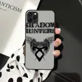 Shadowhunters Phone Case For iphone 13 8 7 6 6S Plus 5 5S SE 2020 12pro max XR X XS MAX 11 Coque Bumper Cases. 