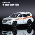 1:32 Toyota Land Cruiser Prado SUV Die-Cast Vehicles Alloy Model Car Toy For Gift Collection. 
