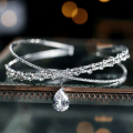 Crystal Bridal Hair Wedding Rhinestone Headbands Headpiece For Girl's and Woman's.