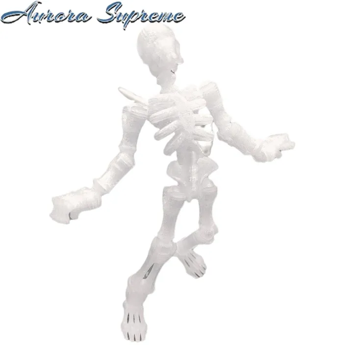 Poseable Skeleton Model Articulated Skeleton Action Figure 3d Printed Multi-jointed Movable Model for Desktop Decoration Kids Adults Gift Buyers' Choice Movable Joints Skeleton Toy