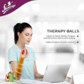 Flamingo Gel Exercise Ball - Universal (Red).