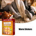 Disposable Body Warmers with Adhesive, Warm Sticker Patch, Foot Warmer Stick, Hand, Winter, 50Pcs. 