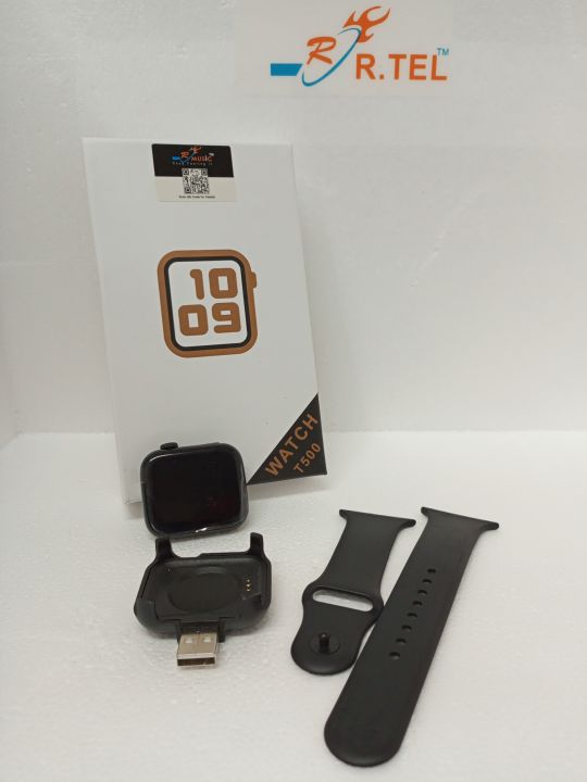 T 500 Smart Watch is compatible with Android and iOS Bluetooth